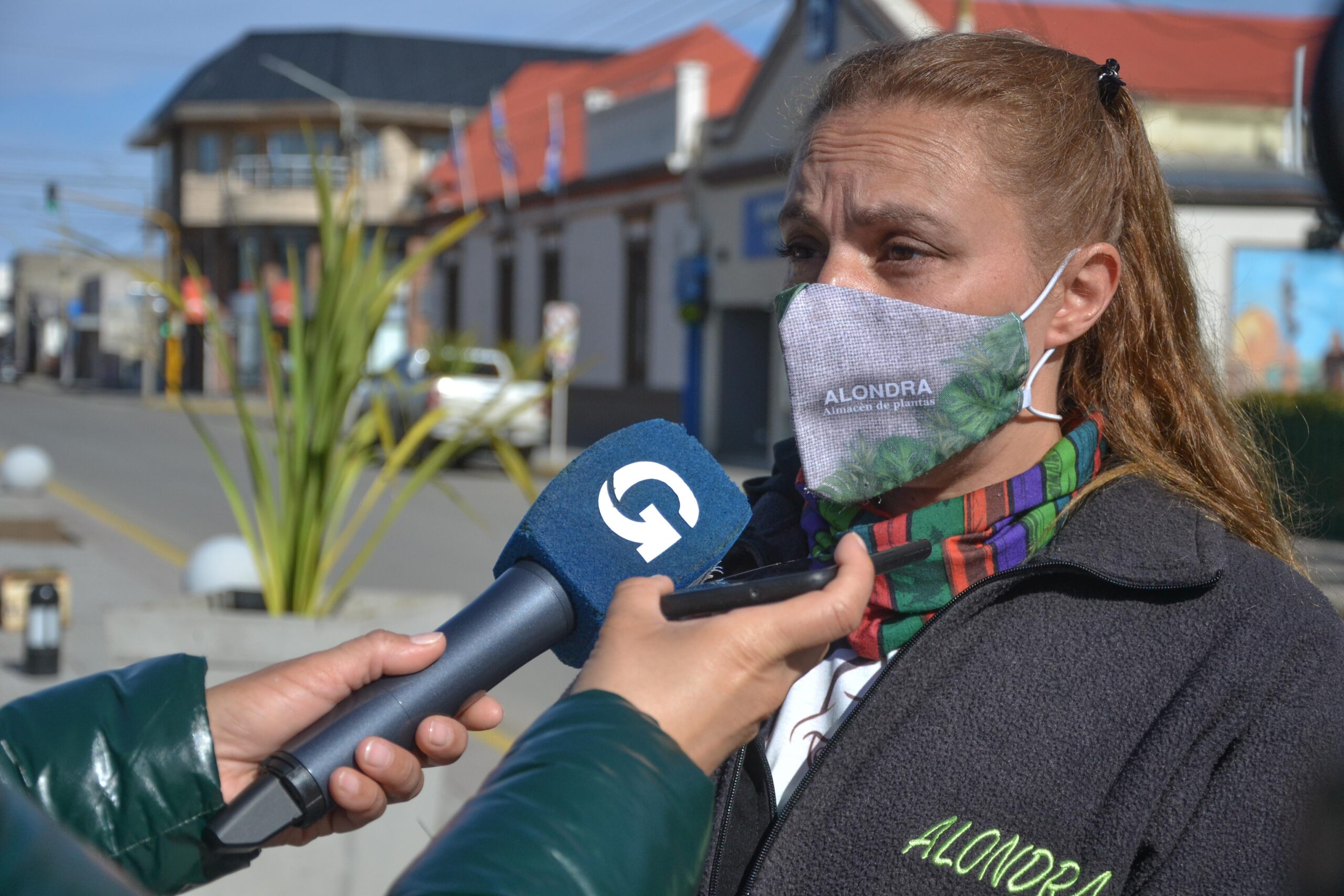 Forestación: Operativo en Avenida San Martin