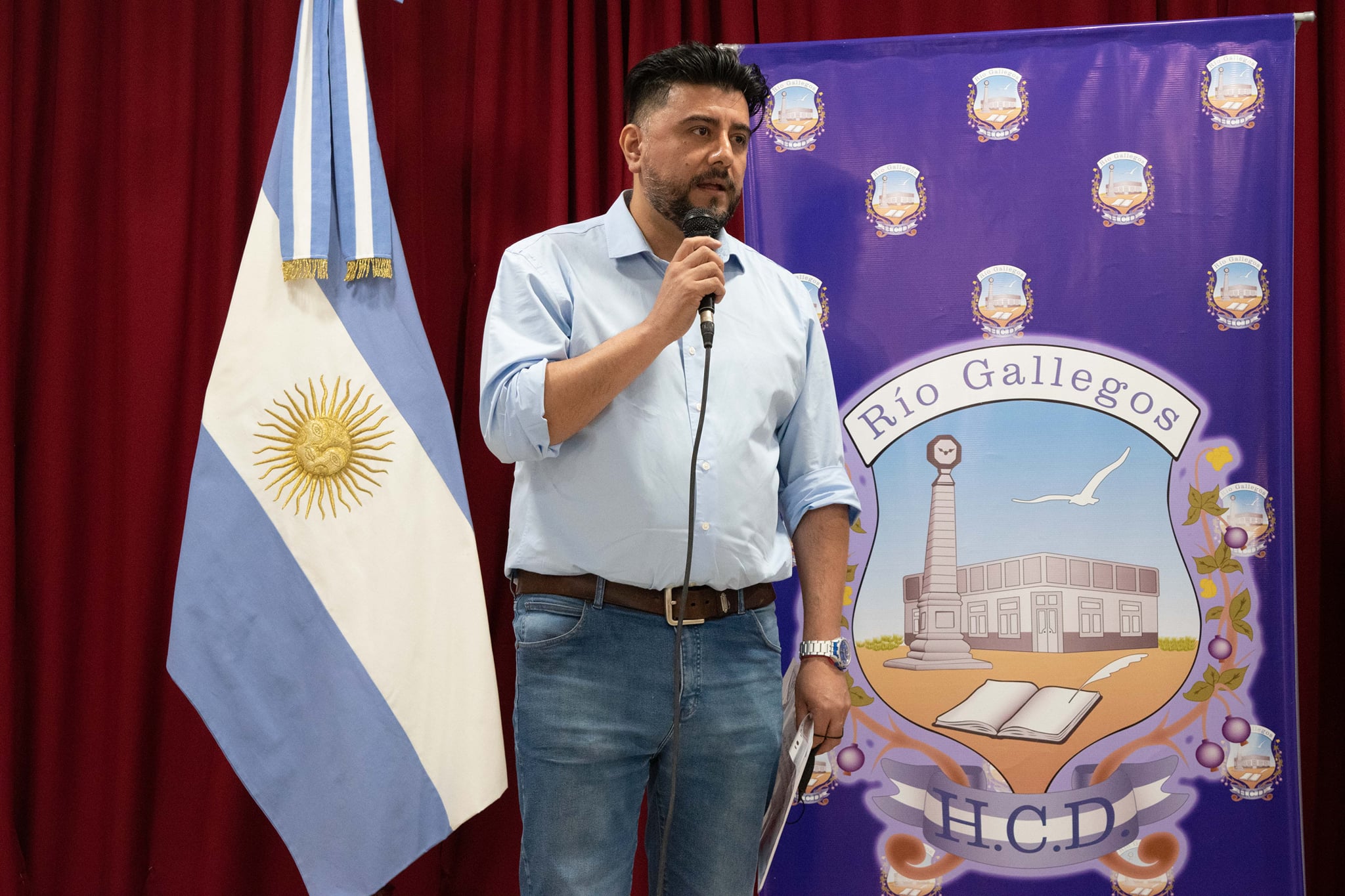 Dr. Ariel Varela fue reconocido por el Concejo Deliberante de Rio Gallegos
