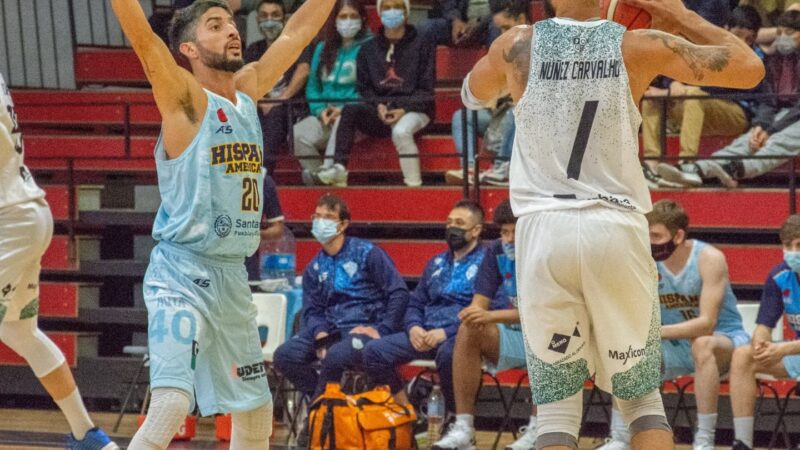Derrota de Hispano en casa ante Gimnasia de Comodoro por 84 a 67