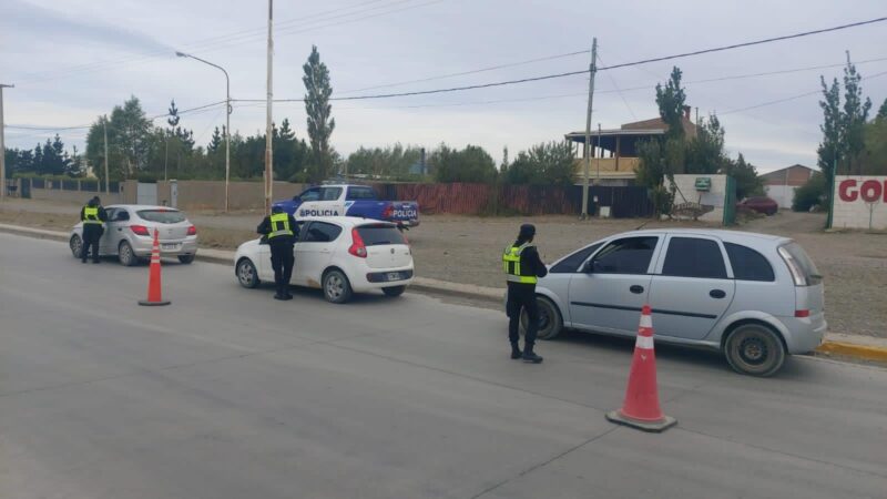 Continúan los Operativos Policiales y control de Transito en diversas arterias de Rio Gallegos