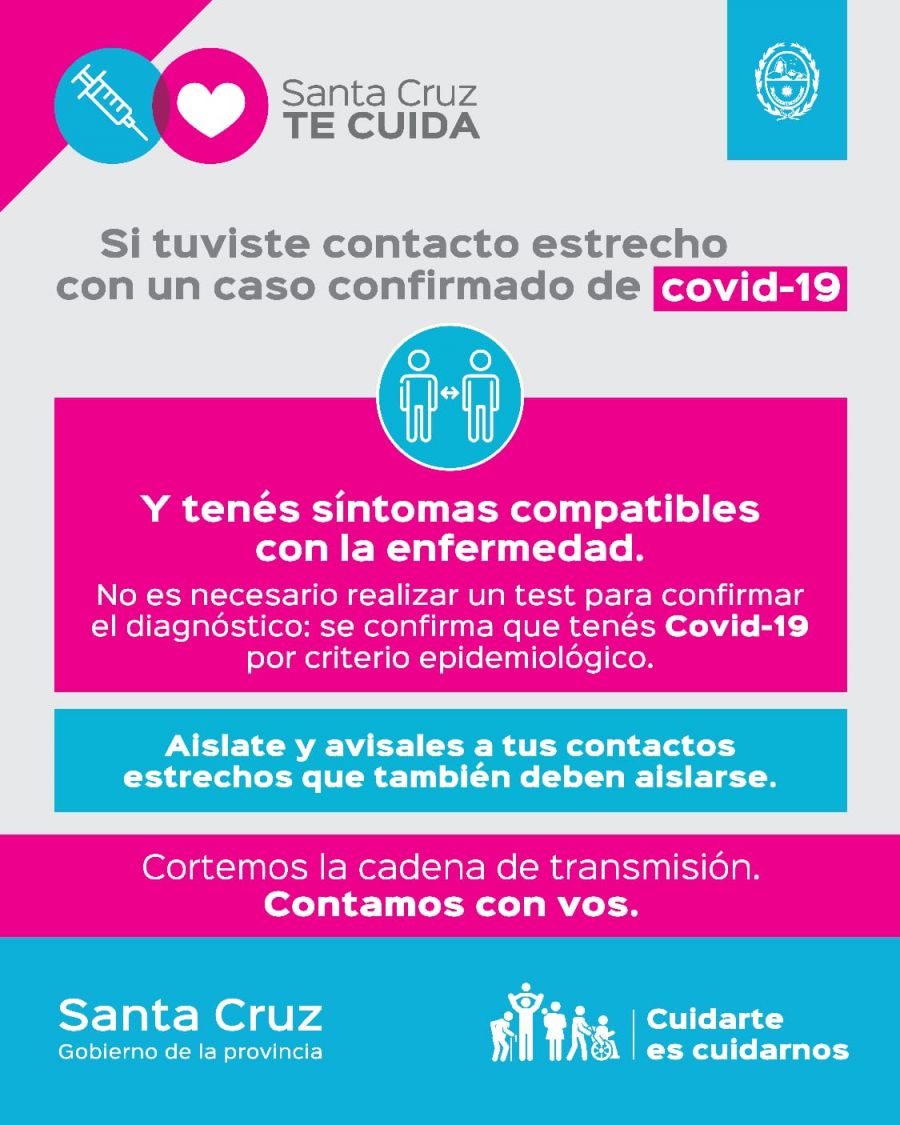 Contacto estrecho de un caso positivo: Conocé cuáles son los aspectos a tener en cuenta a partir de ahora