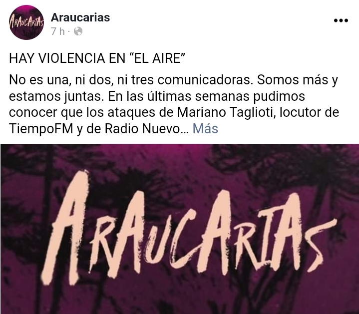 Denuncian por violencia de genero a periodista y locutor de  Radio TIEMPO FM de Rio Gallegos