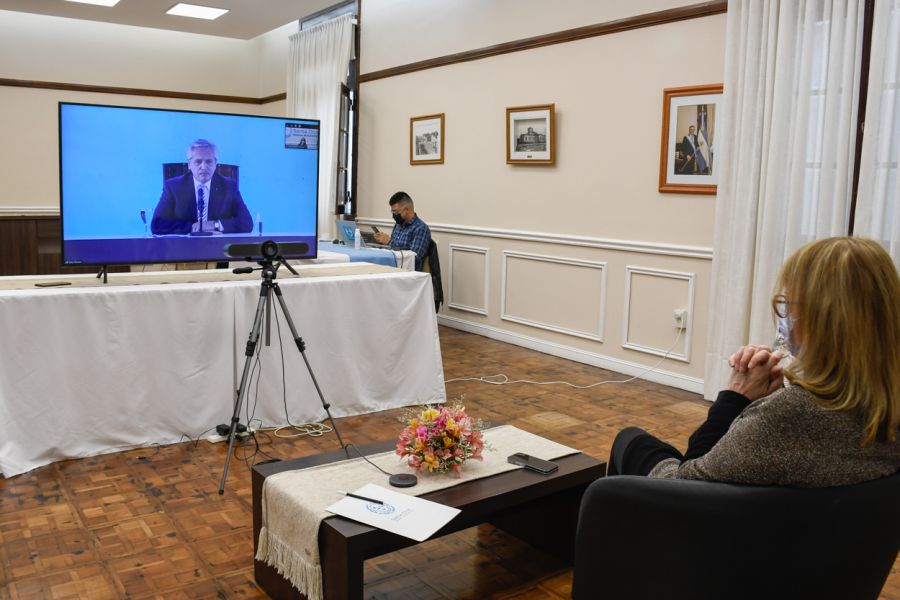 Alicia participó de la convocatoria federal por la reestructuración del acuerdo con el FMI