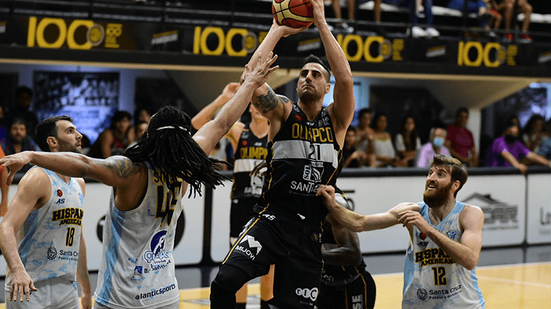 Liga Nacional: Hispano no sale del ultimo lugar en la Tabla. Cayo ante Olímpico por 98 a 70