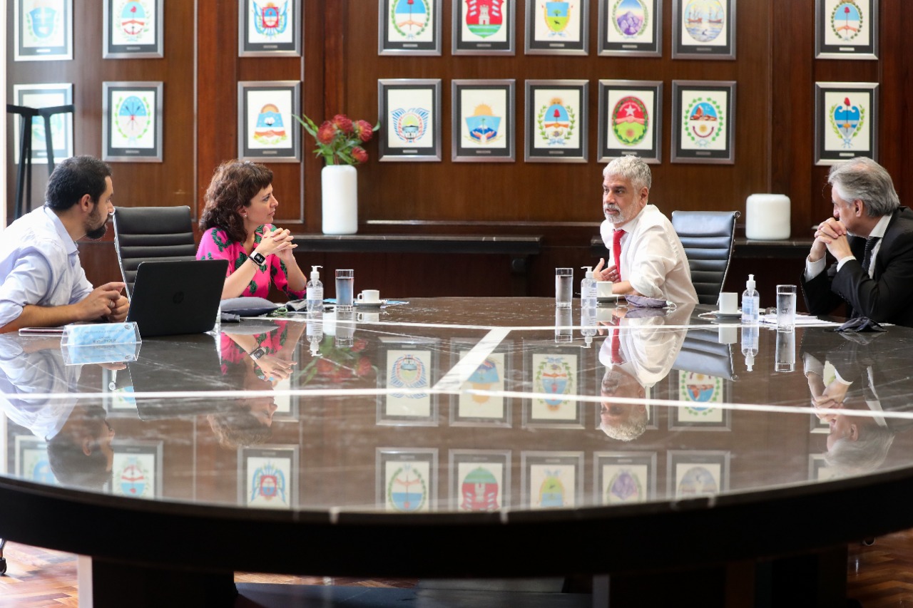 Autoridades provinciales mantuvieron reuniones en el Ministerio de Desarrollo Productivo de la Nación