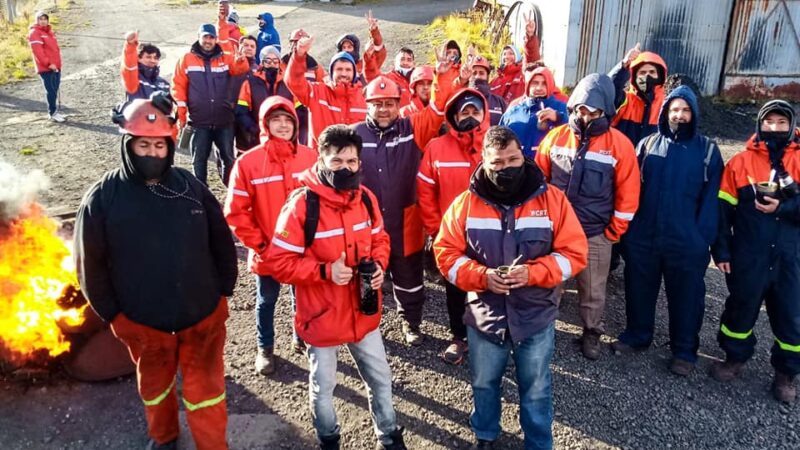 Paro de actividades del Gremio Luz y Fuerza en la cuenca carbonifera