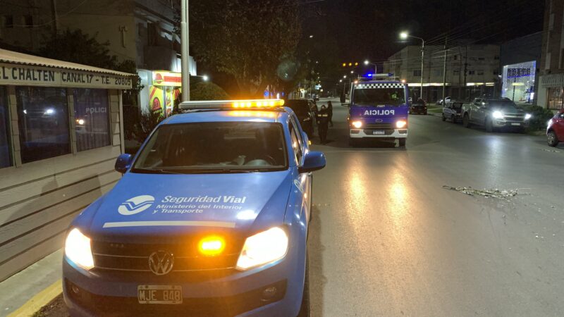 Tránsito Municipal y Policía Provincial realizaron operativos conjuntos