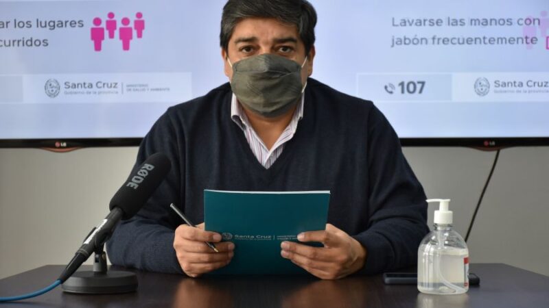 García: “Se deja de solicitar el PCR negativo para el ingreso a la provincia”
