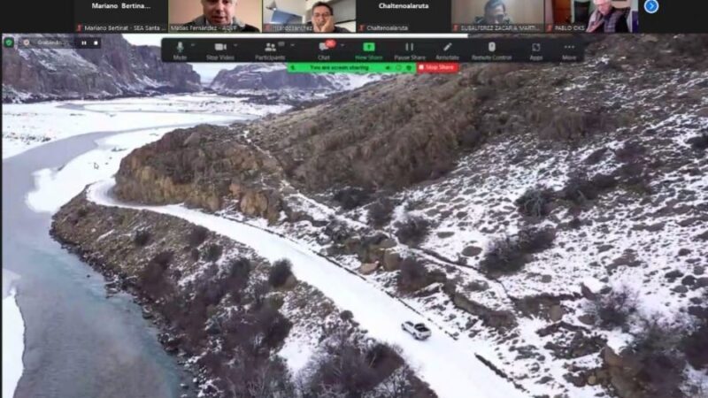 Se realizó la audiencia pública por la pavimentación de la Ruta N°41 tramo El Chaltén – Lago del Desierto