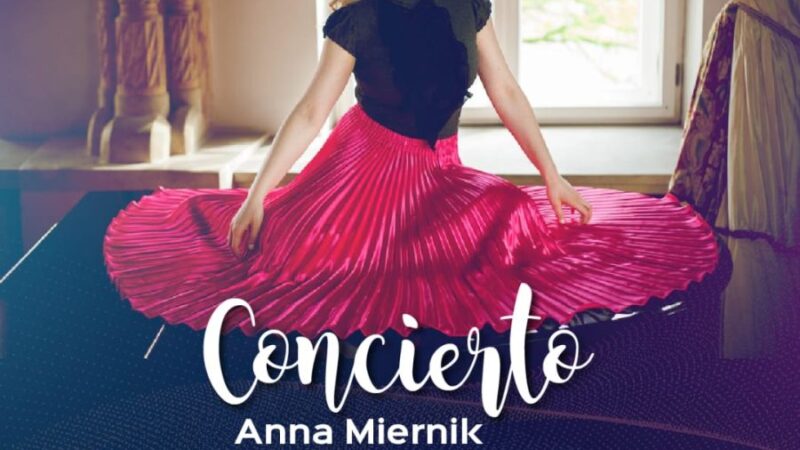 La pianista Anna Miernik brindará conciertos junto a la Sinfonietta bajo la dirección del Maestro Gustavo Fontana