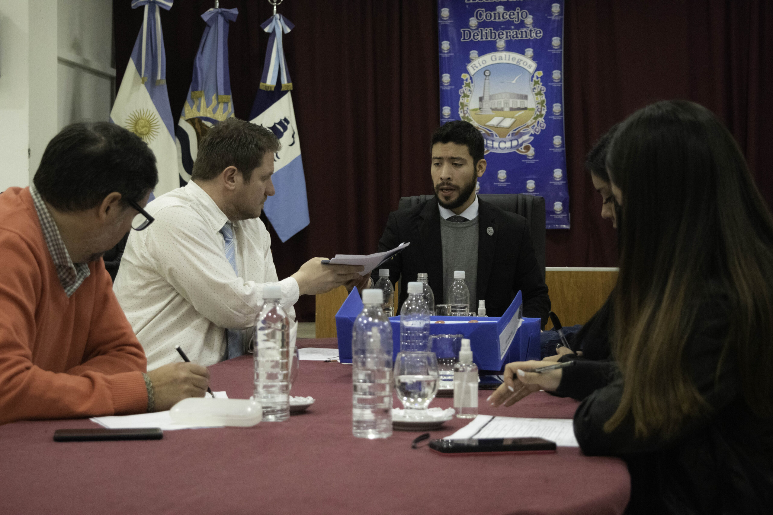 Concejales: Reunión de Legislación