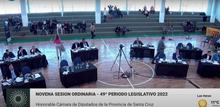 Diputados: algunos viajaron a San Julián y no pudieron culminar Sesión.