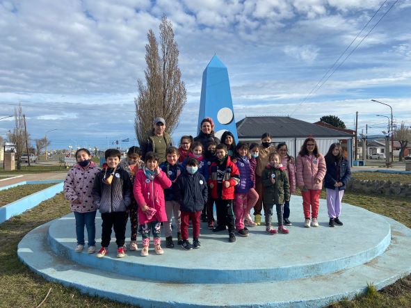 Niños y niñas que asisten al Centro de Promoción de Derechos disfrutaron de un paseo por la ciudad