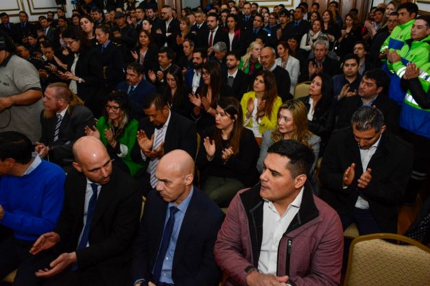 Alicia puso en funciones al nuevo ministro de Seguridad de Santa Cruz