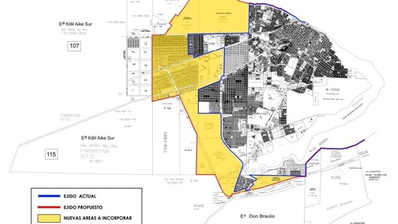 Ampliación del ejido Urbano