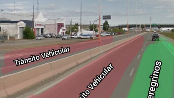 Peregrinación a Güer Aike, dispositivo de seguridad policial