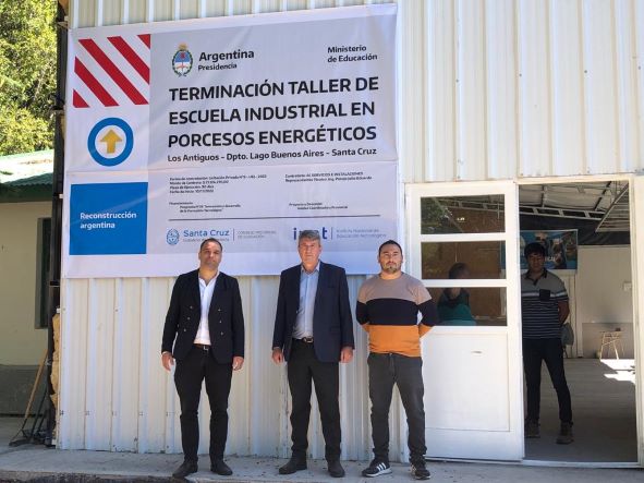Educación Técnica Profesional: autoridades evaluaron el avance de obras en las localidades