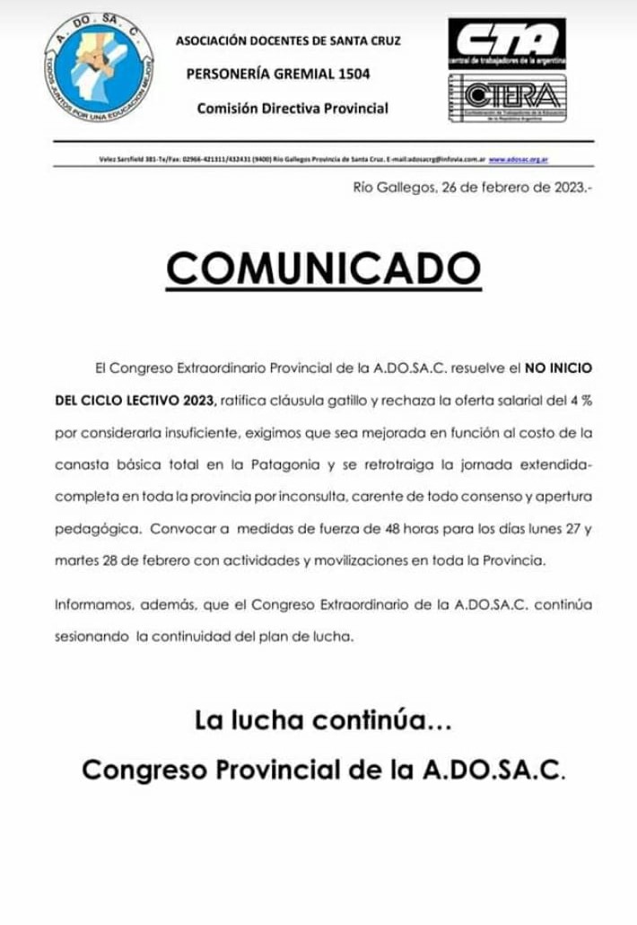 Vuelta a clases: Historia repetida