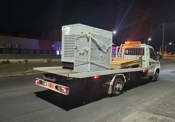 Robo: Cae banda de delincuentes que robaron materiales de construcción y equipo electrógeno en Rio Gallegos