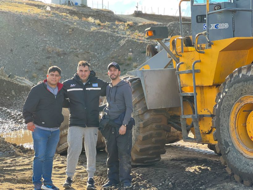 Claudio Vidal visito nuevamente Rio Turbio