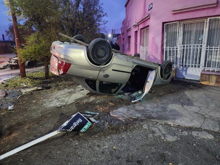 Nuevo accidente de Transito con personas lesionadas