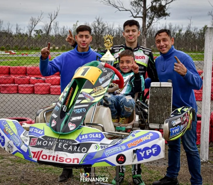Karting: Thiago Diaz se consagro Campeón en Buenos Aires