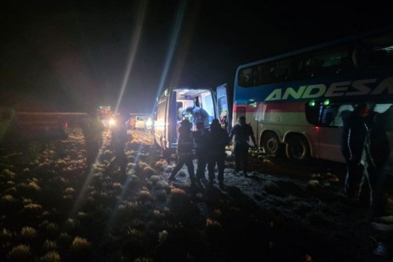 Accidente vial fatal en paraje Guer Aike: intervienen un camión y un micro de larga distancia