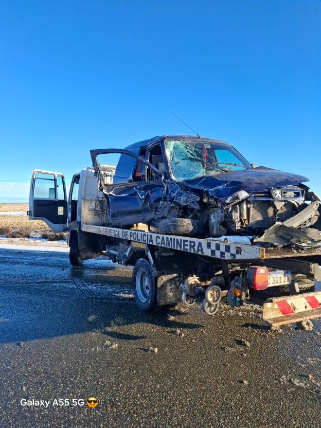 Accidente vehicular en la Ruta 5 deja saldo de una persona con lesiones graves